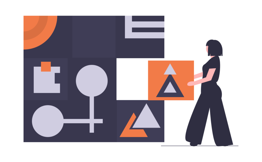Graphic Designer Service Page Image Representation of Space Monkey